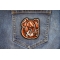 PitBull Patch shown on jeans