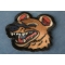 Laughing Hyena Iron on Patch diagonal view