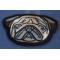 Sweet Pug Dog Iron on Patch diagonal view