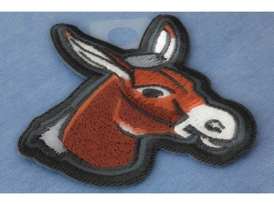 Donkey Iron on Patch