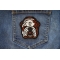 Bulldog Patch shown on jeans