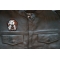 Bulldog Patch shown on leather vest
