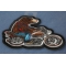 Bear Biker Patch diagonal view