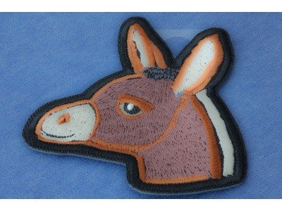 Baby Donkey Iron on Patch