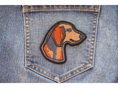 Good Boy Dog Iron on Patch