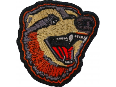 Funny Hyena Iron on Patch