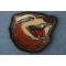 Funny Hyena Iron on Patch diagonal view