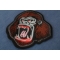 Vicious Ape Iron on Patch diagonal view