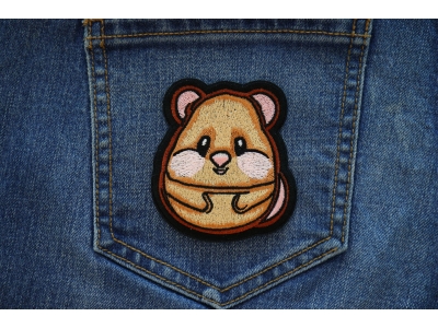 Hamster Iron on Patch