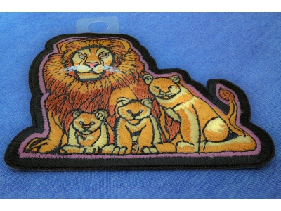 Lion and Cubs Patch