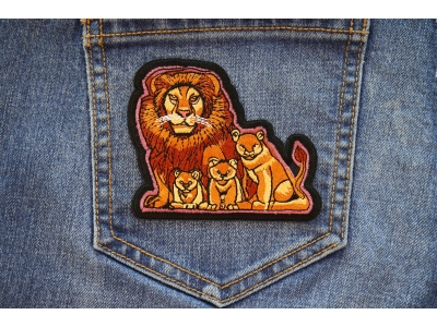 Lion and Cubs Patch