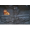 Lion and Cubs Patch shown on leather vest