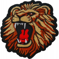 Roaring Lion Iron on Patch