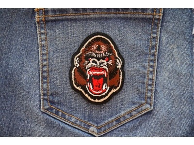 Ugly Monkey Iron on Patch