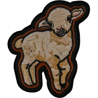 Baby Lamb Iron on Patch
