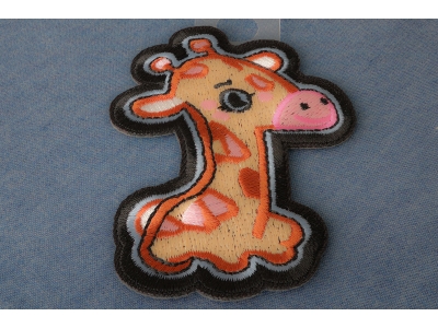 Giraffe Iron on Patch