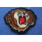 Male Lion Iron on Patch diagonal view