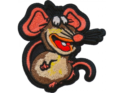 Dirty Rat Iron on Patch