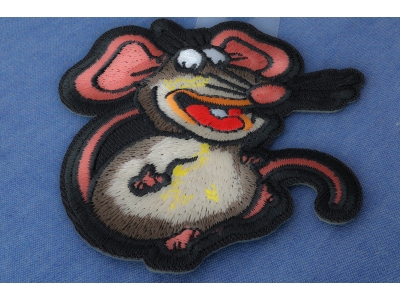 Dirty Rat Iron on Patch