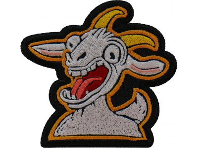 Awesome GOAT Iron on Patch