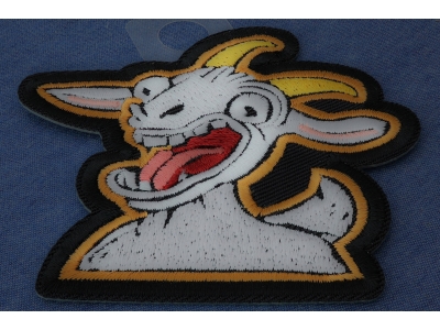 Awesome GOAT Iron on Patch
