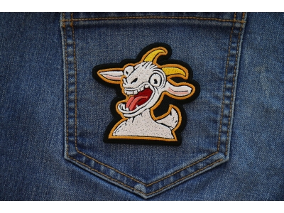 Awesome GOAT Iron on Patch
