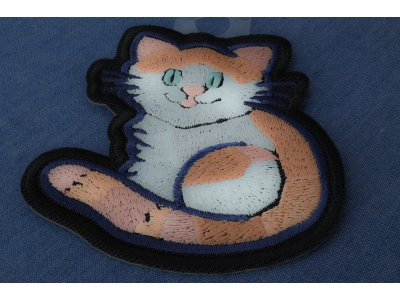 Kedi Cat Iron on Patch