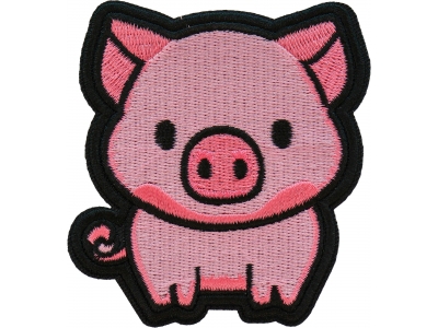 Little Piggy Iron on Patch