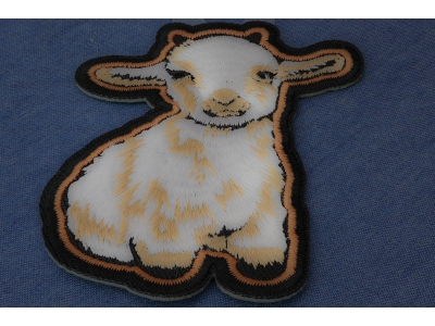 Cutey Lamb Iron on Patch