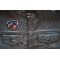Jaguar Iron on Patch shown on leather vest