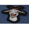 Hello Goat Iron on Patch diagonal view