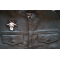 Hello Goat Iron on Patch shown on leather vest