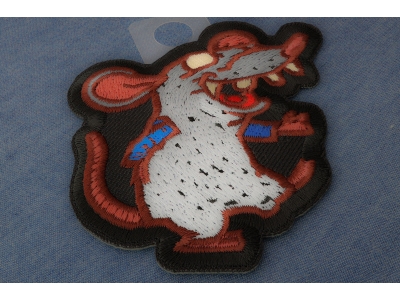 Sewer Rat Iron on Patch