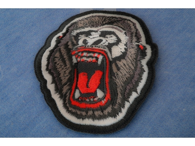 Big Lip Ape Iron on Patch