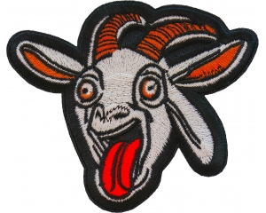 Funny GOAT Iron on Patch