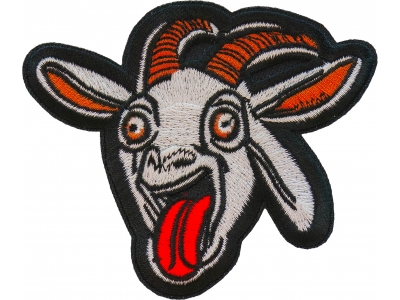 Funny GOAT Iron on Patch