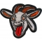 Funny GOAT Iron on Patch