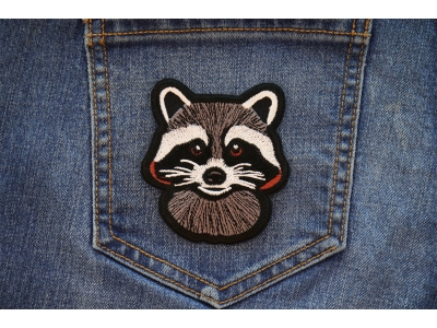 Cheeky Raccoon Iron on Patch
