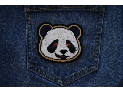 Panda Iron on Patch