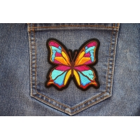 Butterfly Iron on Patch Butterfly Iron on Patch