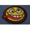 Funny Face Iron on Patch diagonal view