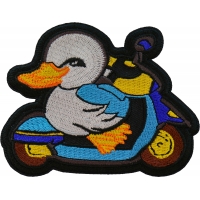 Duck Rider Iron on Patch