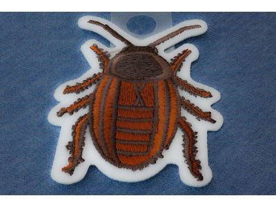 Cockroach Iron on Patch