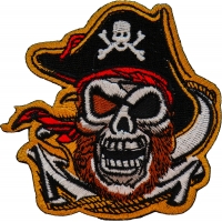 Pirate Arr Matey Iron on Patch
