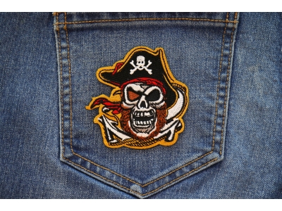 Pirate Arr Matey Iron on Patch