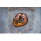 Motorcycle Biker Patch shown on jeans
