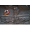Motorcycle Jacket/Vest Embroidered Biker Patch - Motorcycle Biker Patch shown on leather vest