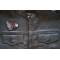 Motorcycle Jacket/Vest Embroidered Biker Patch - Butterfly Biker Patch shown on leather vest