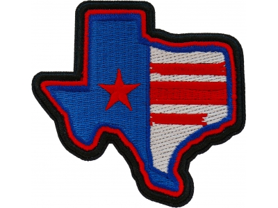 Texas Pride Iron on Patch