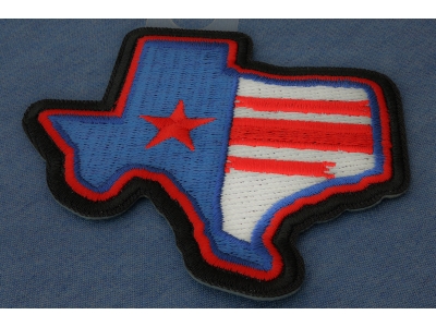 Texas Pride Iron on Patch